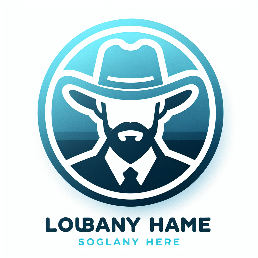 Modern "label for the most important cowboys and cowgirls" Icon Design
