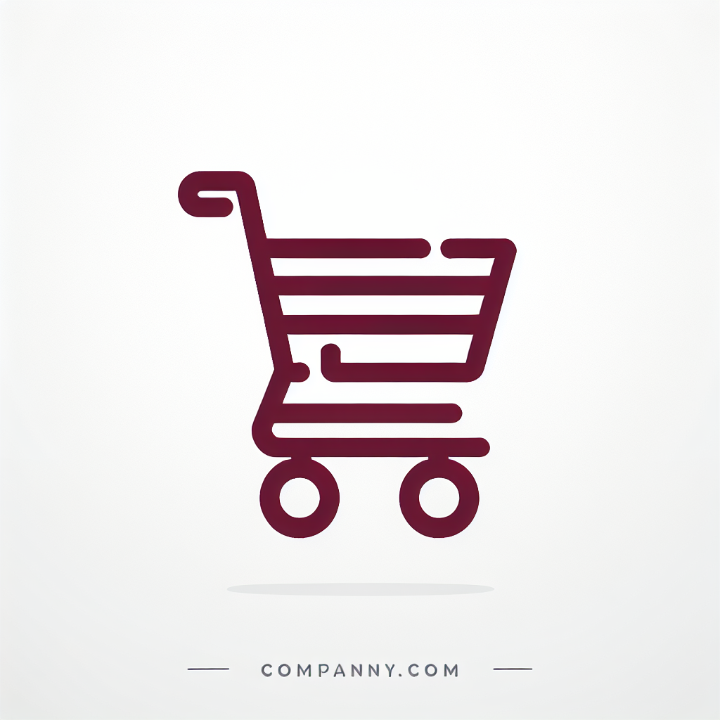 Line Art "shopping cart" Icon Design