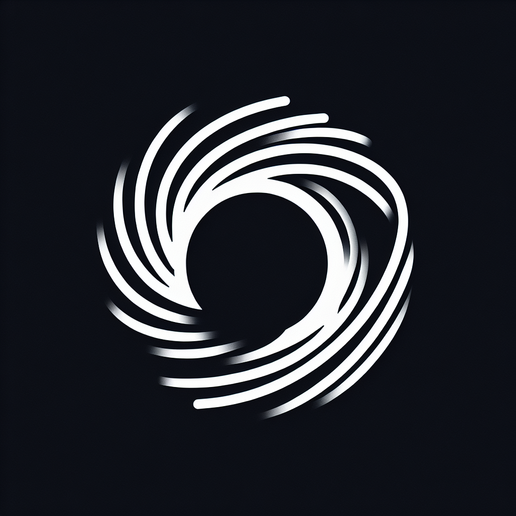 Modern "An oscillating circle as described by superstring theory." Icon Design