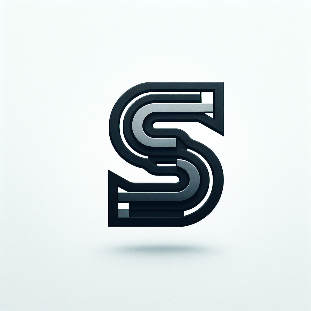 Modern "Lettere S and T with alternative text sucad Tecnologies" Icon Design