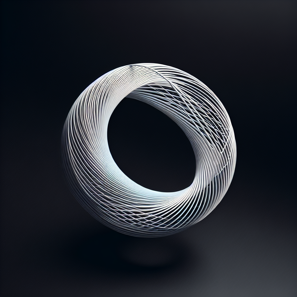 Modern "super string circle, science, physics" Icon Design