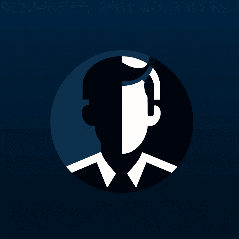 Main icon for Create An Icon For The Avatar Generation Use The Color Dark Blue And Black