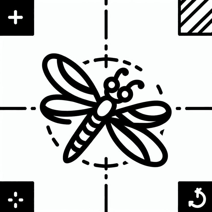 Main icon for A Cute Dragonfly And The Flying Track