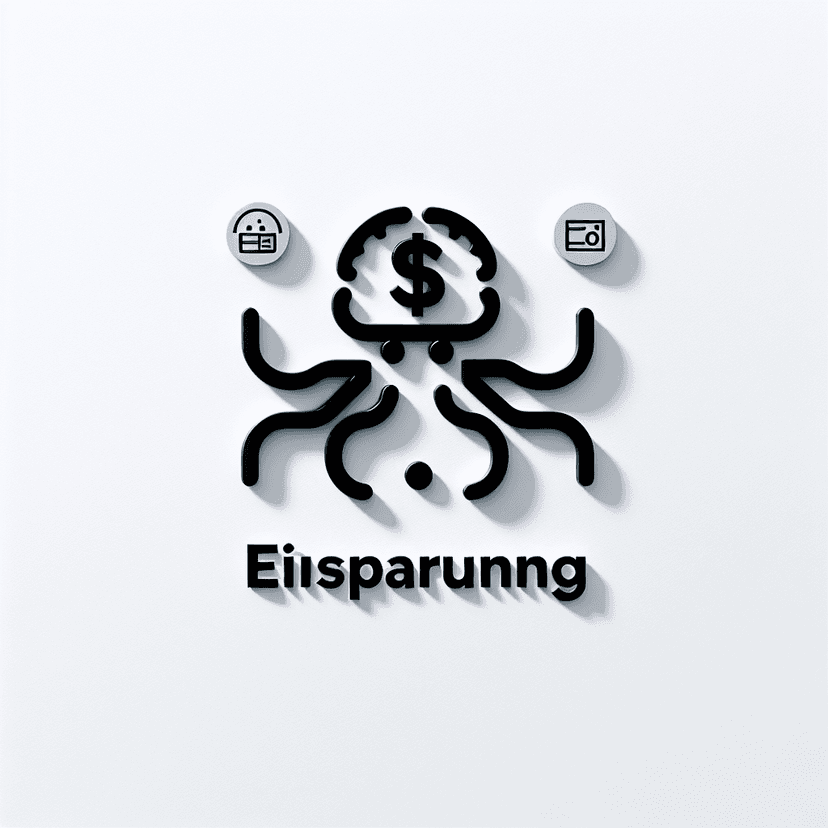 Main icon for Artificial Intelligence Automation Agency That Saves Money. Einsparungen.com. Use The E.octopusbrain