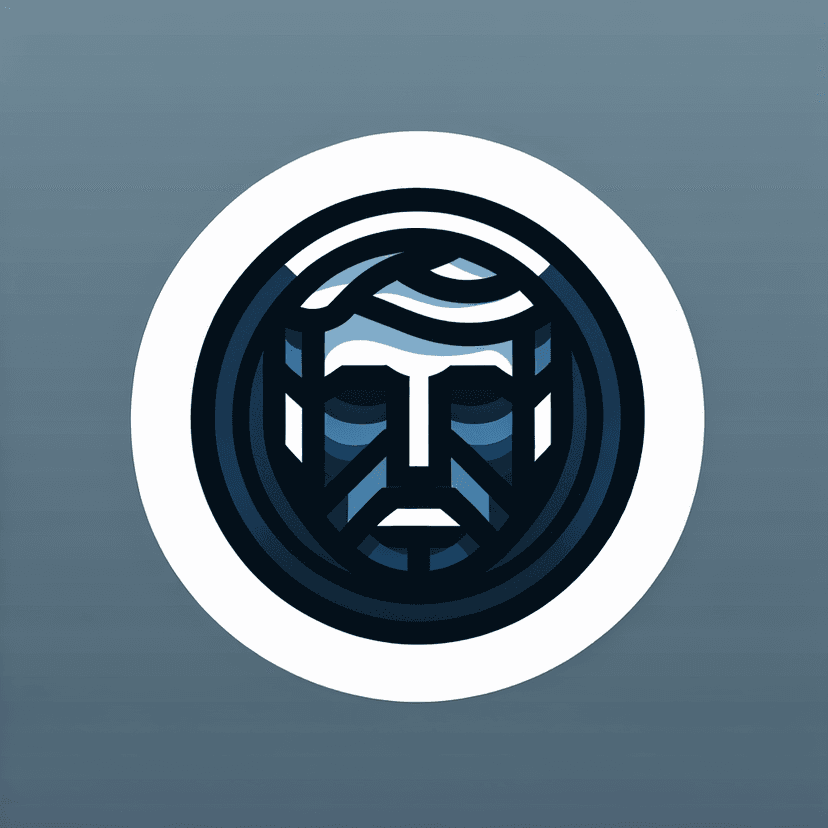 Main icon for Create An Icon For The Avatar Generation Use The Color Dark Blue And Black