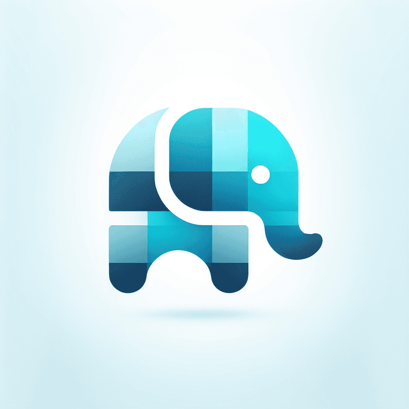 Main icon for Elephant In M Abstract Design