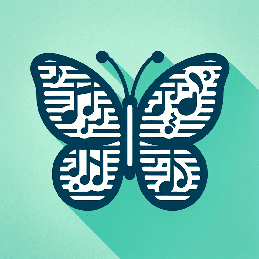 Main icon for Butterfly Made Out Of Musical Notes