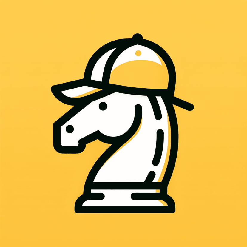 Main icon for A Chess Knight Wearing A Baseball Cap Backwardr