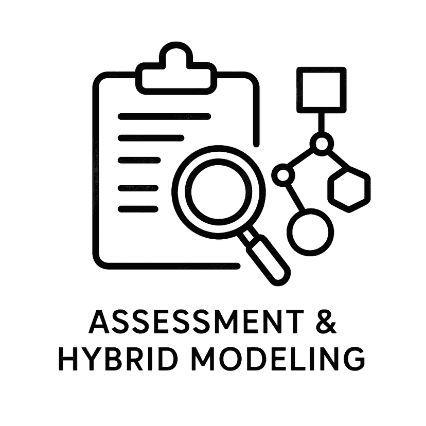 Main icon for Assessment & Hybrid Modeling