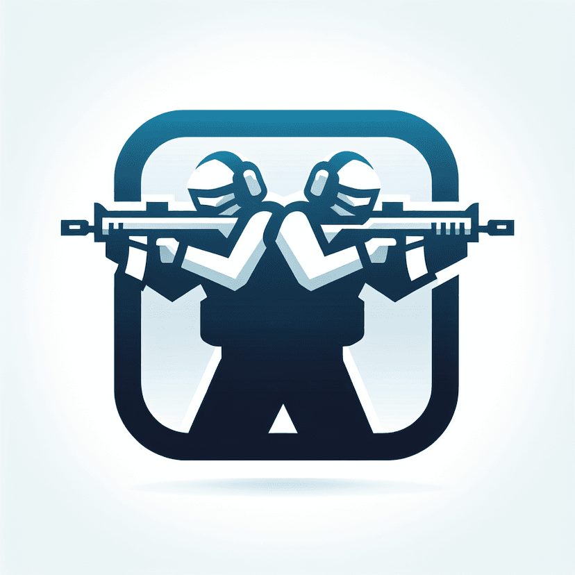 Main icon for Two Rust Players Fighting Each Other With A Ak
