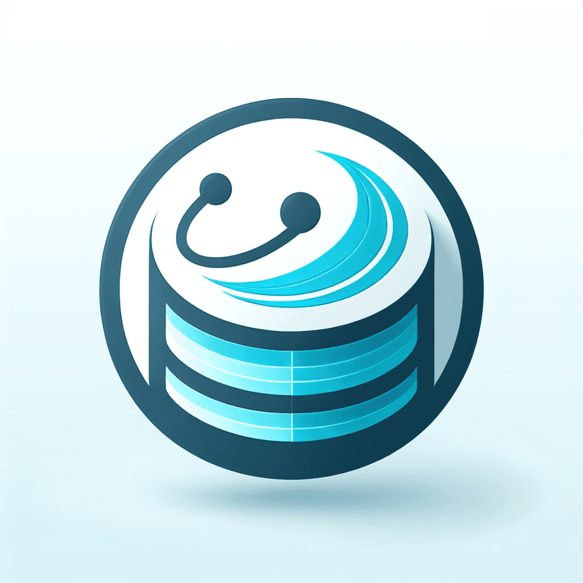 Main icon for A Graph Database Design Inside A Circle With A Wave