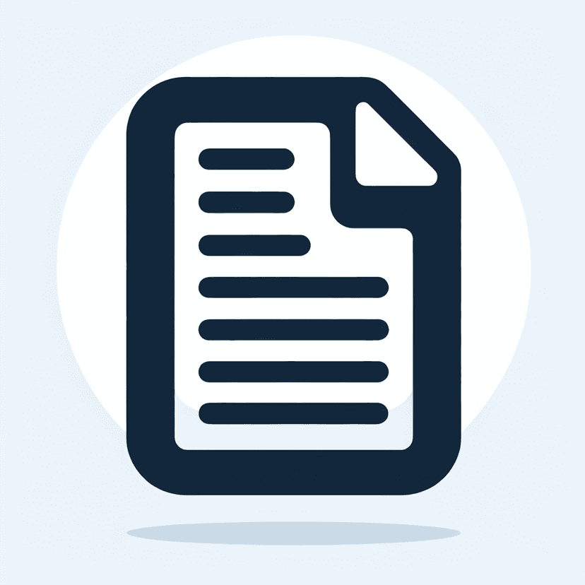 Main icon for A Pictogram Of A Pdf Document