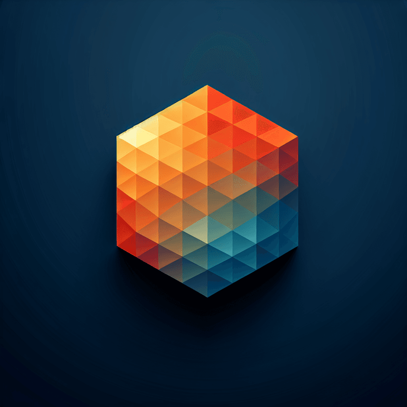Main icon for Minimalistic, Calm Gradient , Hexagon Shape