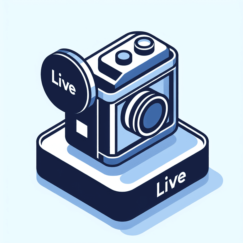 Main icon for Camera With Live Indicator
