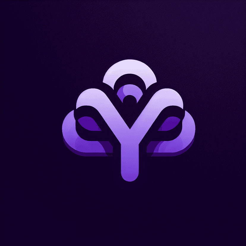 Main icon for Three Times The Letter Y Forming A Cloud
