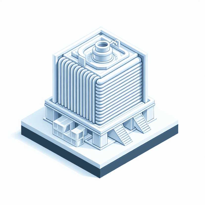 Main icon for Condenser In Boiler Process Industrial Design