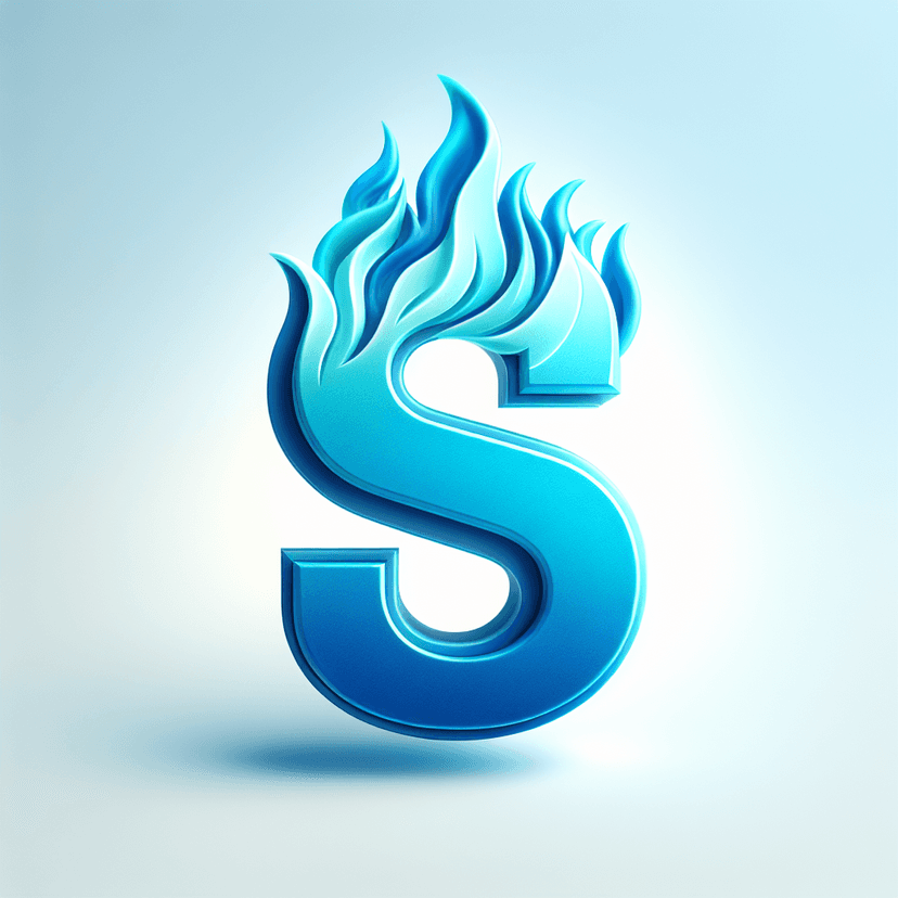 Main icon for The Capital Letter "s" In The Sky With Flames