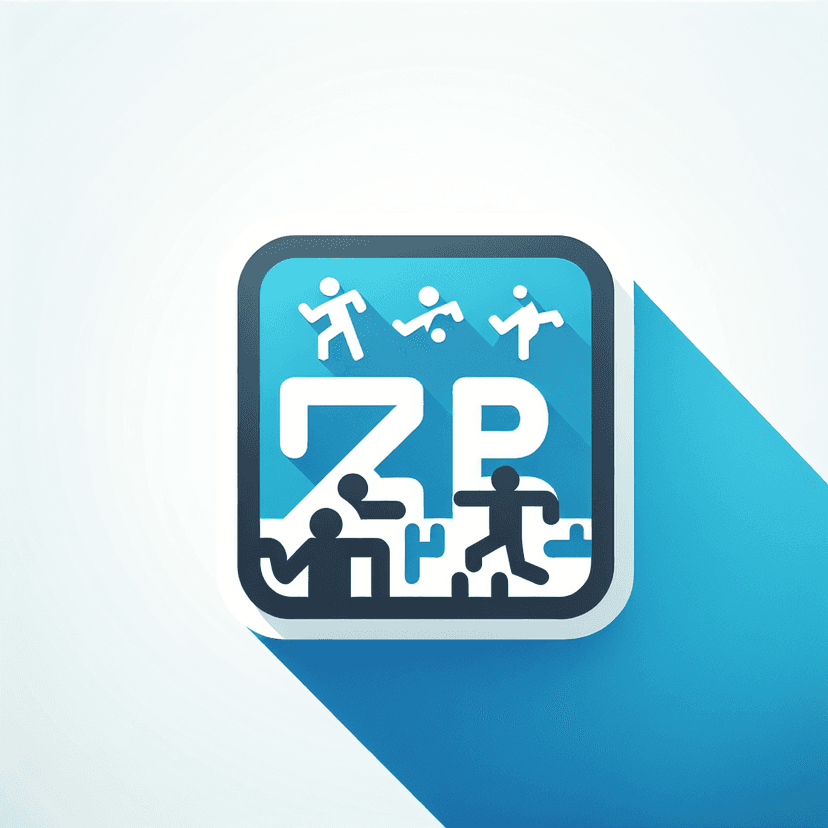 Main icon for Zombie Apocalypse Playgroud Game Icon Featuring Letters Zap