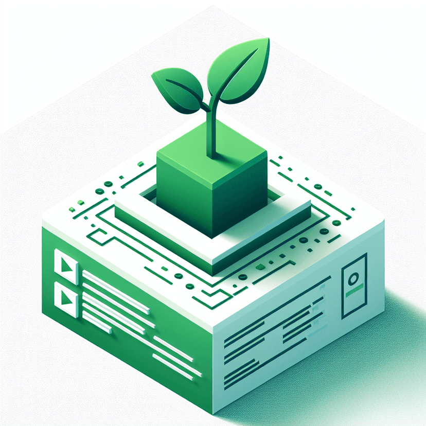 Main icon for A Small Green Sprout In Between Html Tags