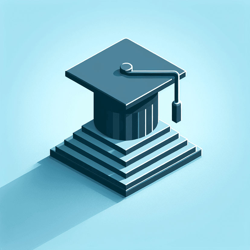 Main icon for An Isometric View Of A Graduation Cap With The Letters Nk.