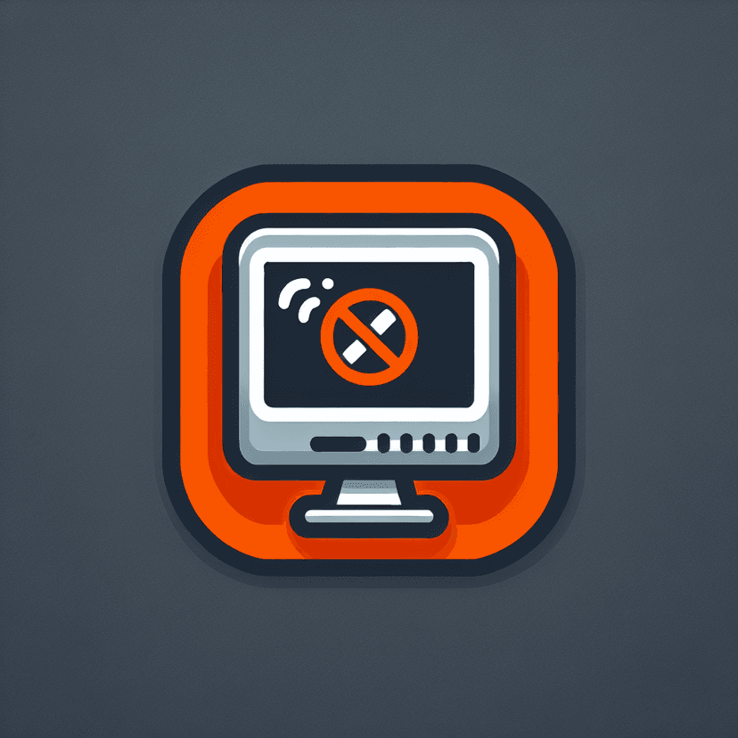 Main icon for A Small Computer With Error On Screen