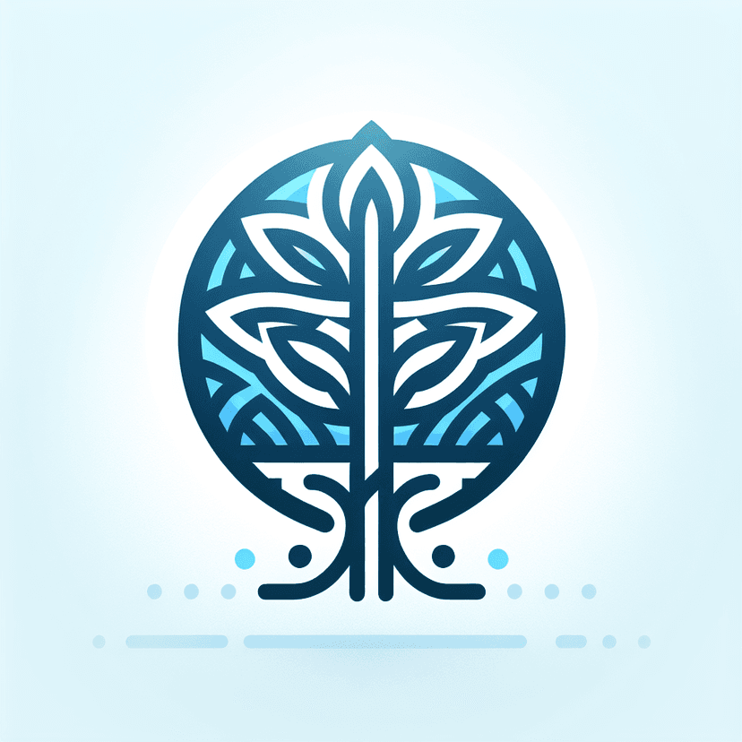 Main icon for Straight Long Border In Celtic Style, Leaves And Roots, Minimalistic Style