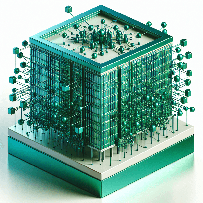 Main icon for Buildinguserdata Analyticsdigital Networkwith Interconnected Nodes Symbolizing Aidriven Dataanalysis
