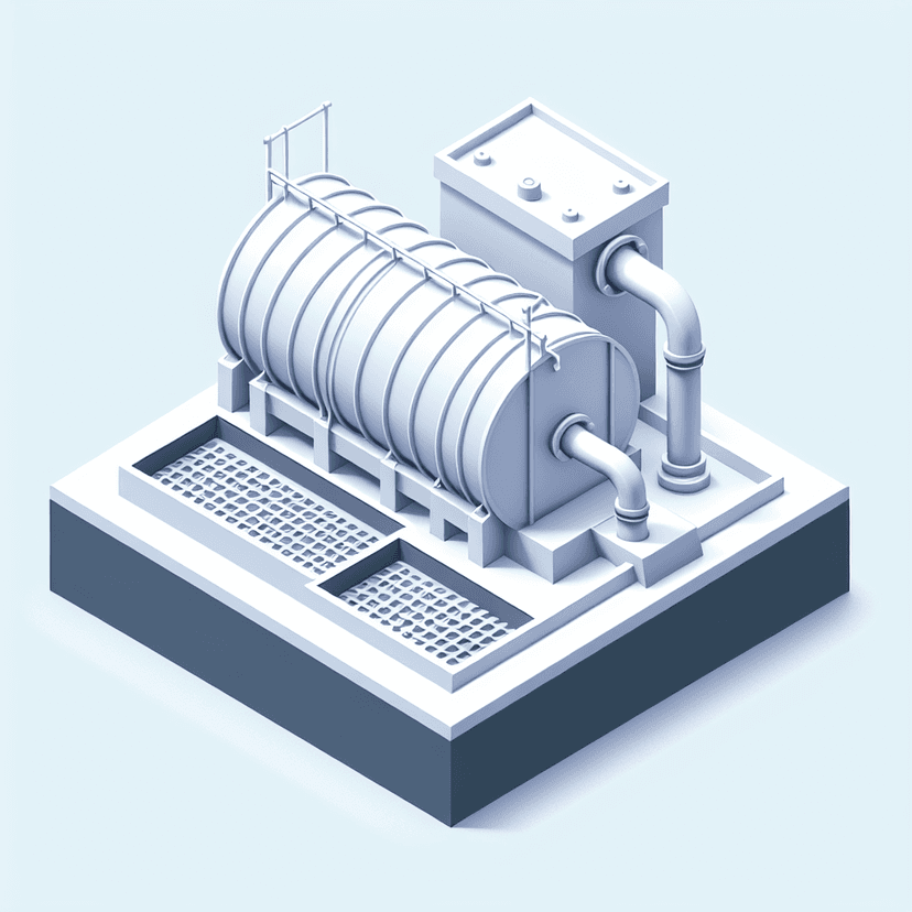 Main icon for An Icon Of A Tank That Have Grit Chamber And Grease Trap