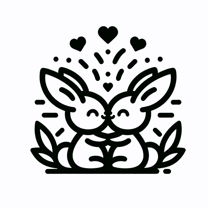 Main icon for Cute Bunnies In Love