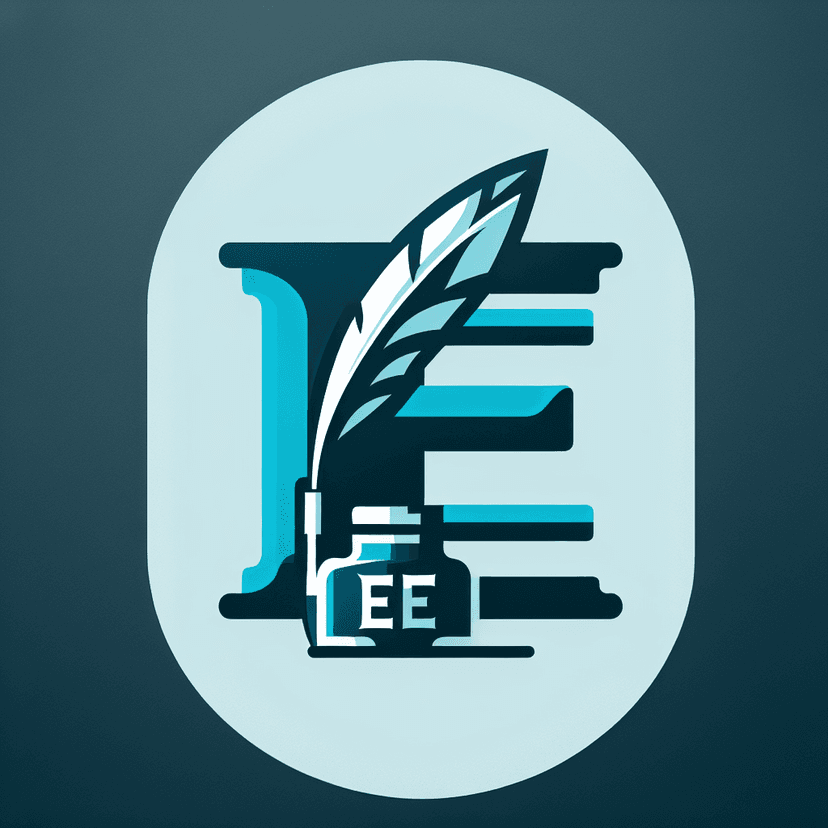 Main icon for The Letters 'h' And 'e' Floating Over An Ink And Quill.