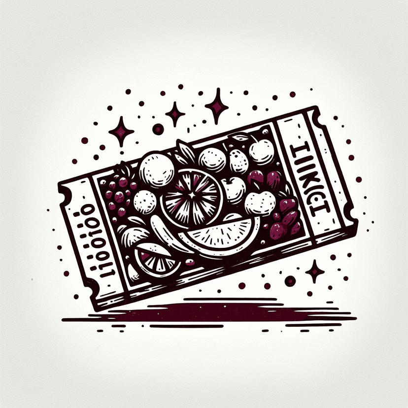 Main icon for A Ticket With Different Fruits From The Anime One Piece