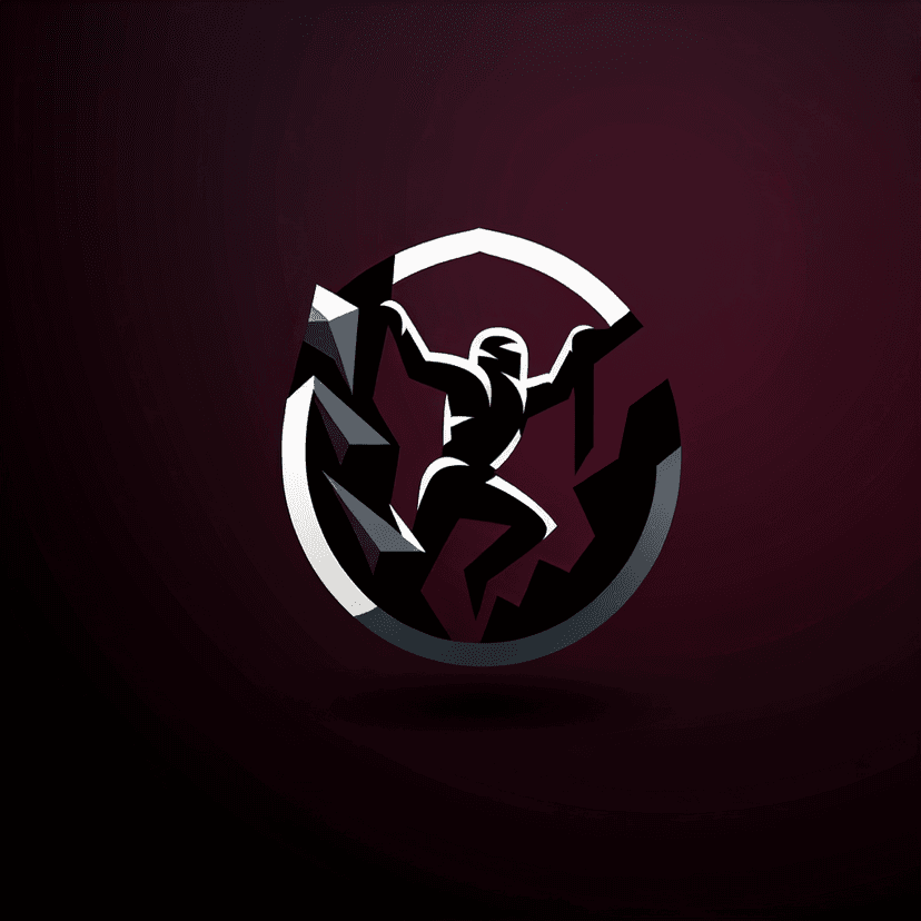 Main icon for A Knight Climbing A Rock Face