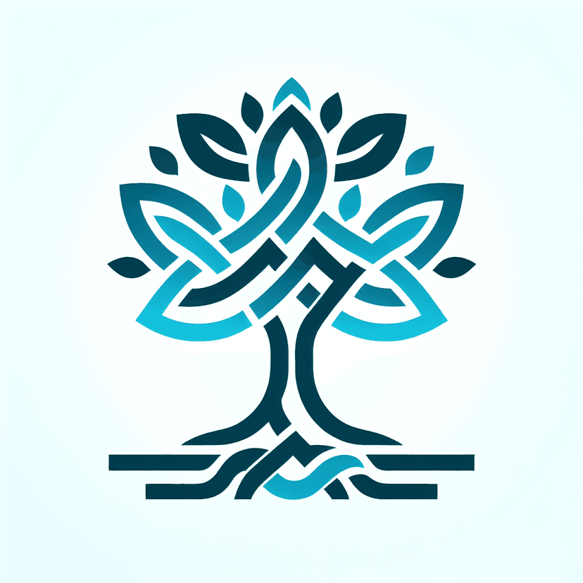 Main icon for A Minimalistic Tree, Celtic Style, With Full Leaves And Roots