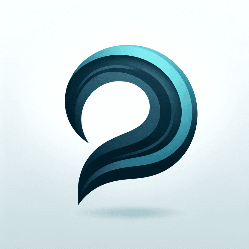 Main icon for A Modern Wave Forming The Letter 'p'