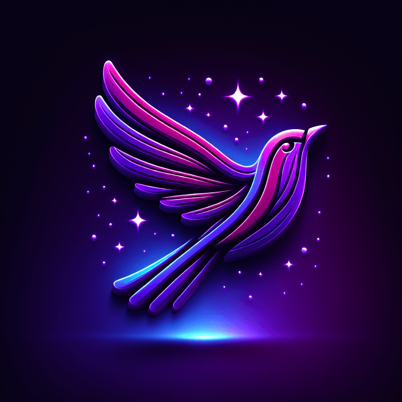 Main icon for A Glowing Bird Flying Into The Universe