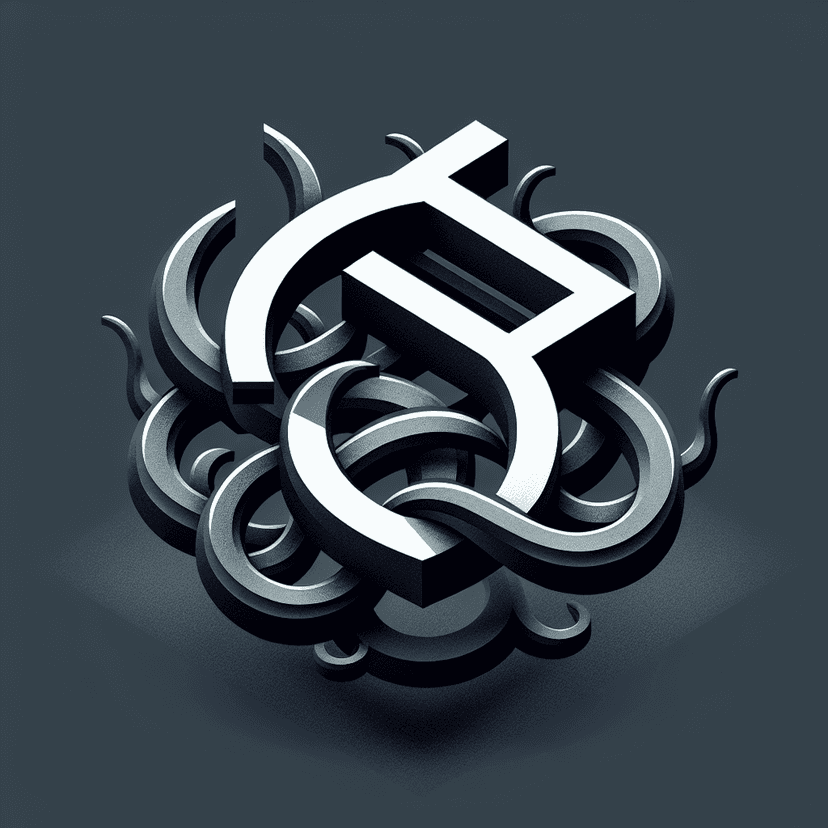 Main icon for Cr Logo Surrounded In Black Tentacles
