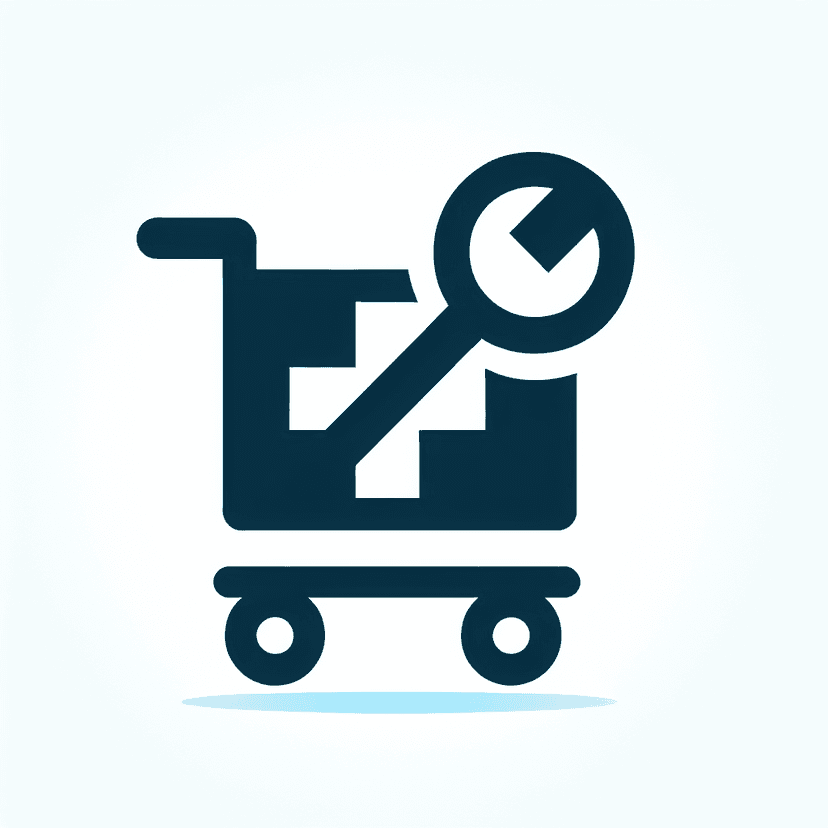 Main icon for A Cart With A Wrench In It And A Plus Over It