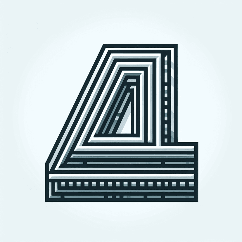 Main icon for Letters Al, Partly Composed Of Horizontal (only Horizontal) Aluminum Foil Layers