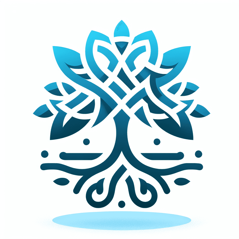 Main icon for A Minimalistic Tree, Celtic Style, With Full Leaves And Roots