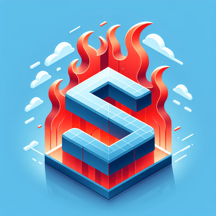 Main icon for The Letter "s" In The Sky With Flames