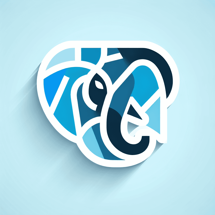 Main icon for Elephant In M Abstract Design