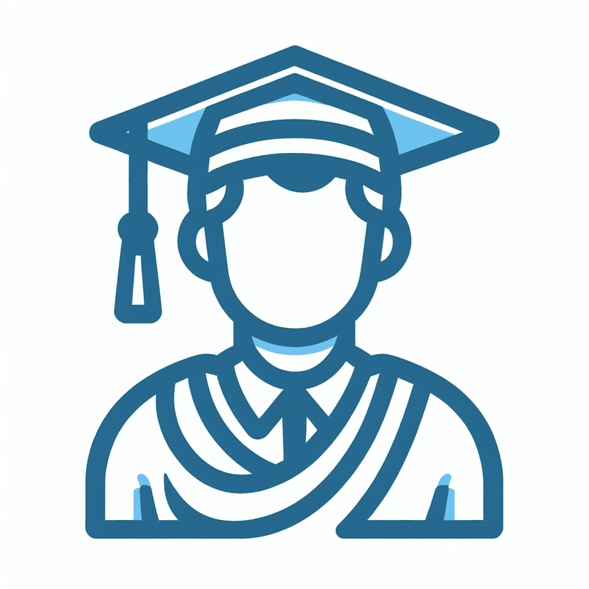 Main icon for A Student Wearing Toga Hat. No Face