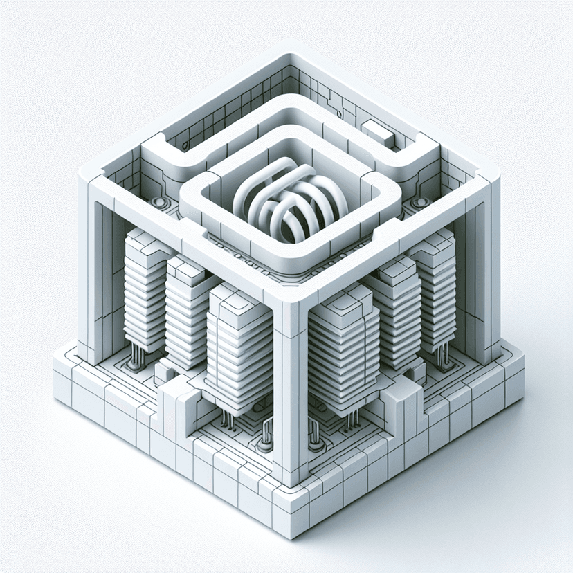 Main icon for A Rectangular Or Cylindrical Device With Electrical Coils Inside, Housed Within A Solid Casing