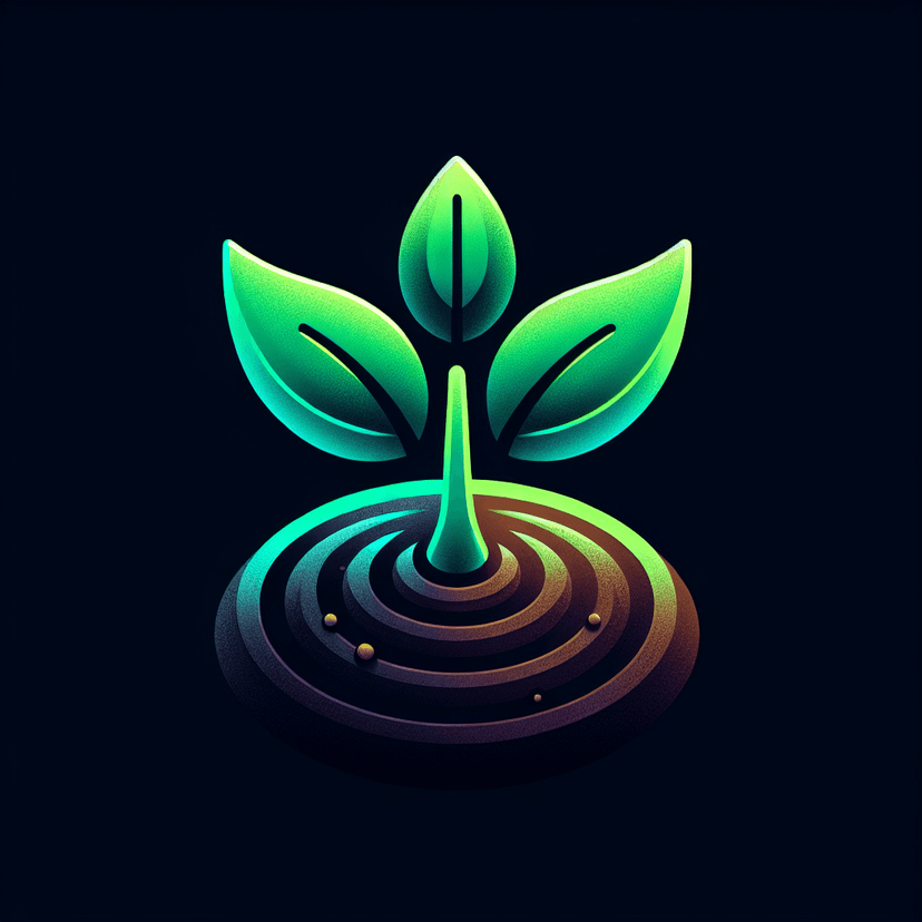 Main icon for A Sprouting Seed Growing Through Soil