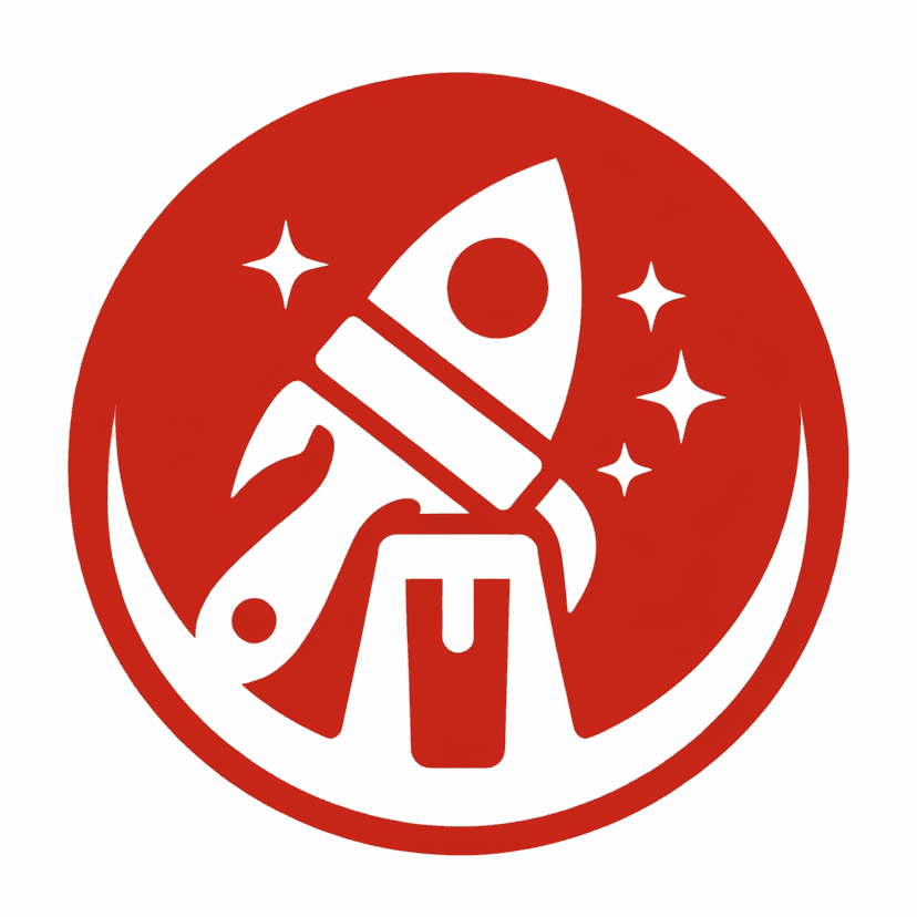 Main icon for Lead Generation Business For Painting Contractors, Include A Paintbrush And Rocketship