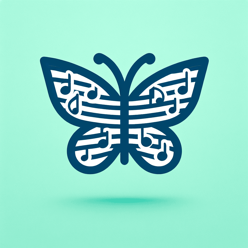 Main icon for Butterfly Made Out Of Musical Notes