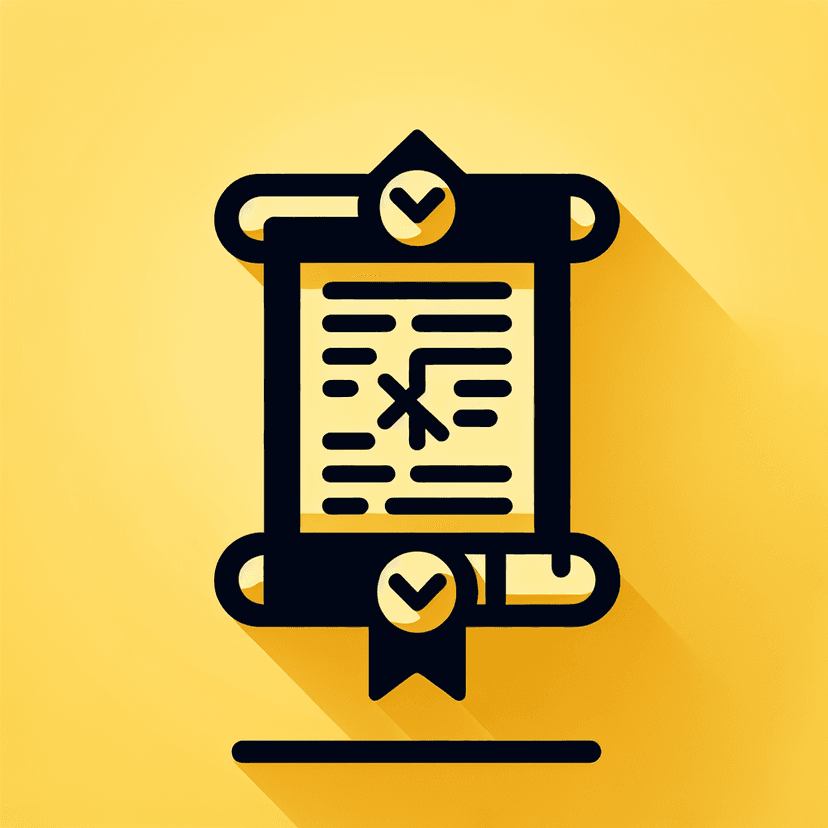 Main icon for Paparys With A Small Check Mark And A Small X Mark At The Bottom