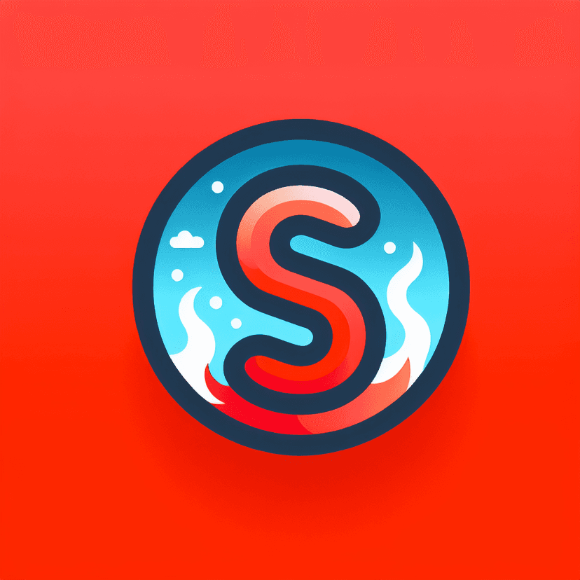 Main icon for The Letter "s" In The Sky With Flames In The Background