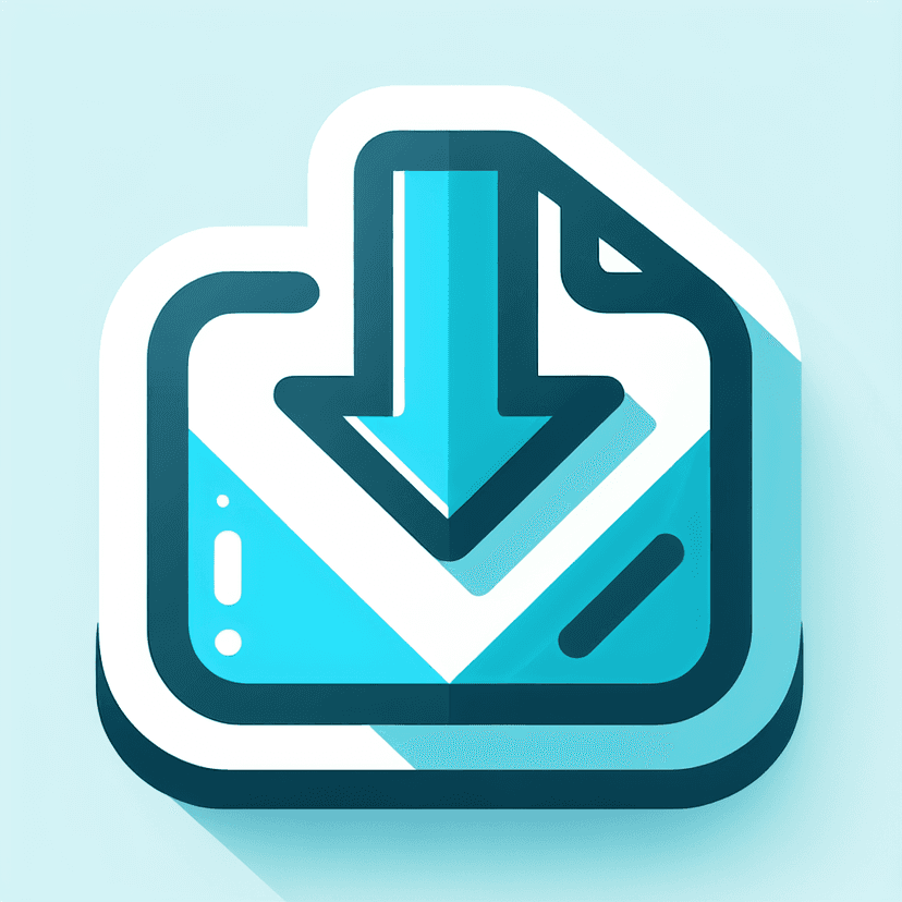 Main icon for Download File With Down Arrow