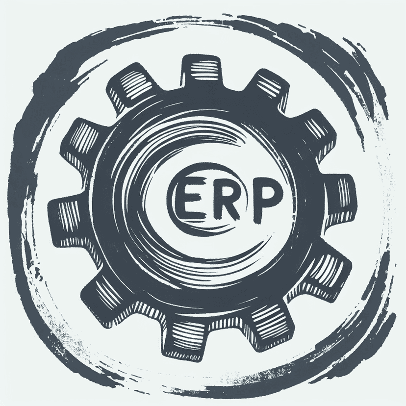Main icon for Erpシステム用の歯車アイコン